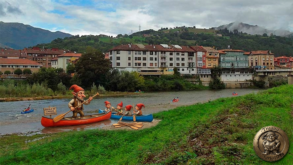 Arriondas rio Sella 